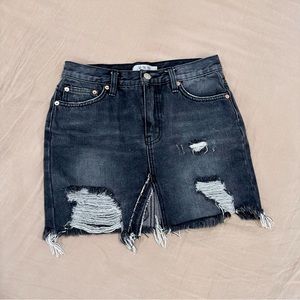 Free People Denim Skirt